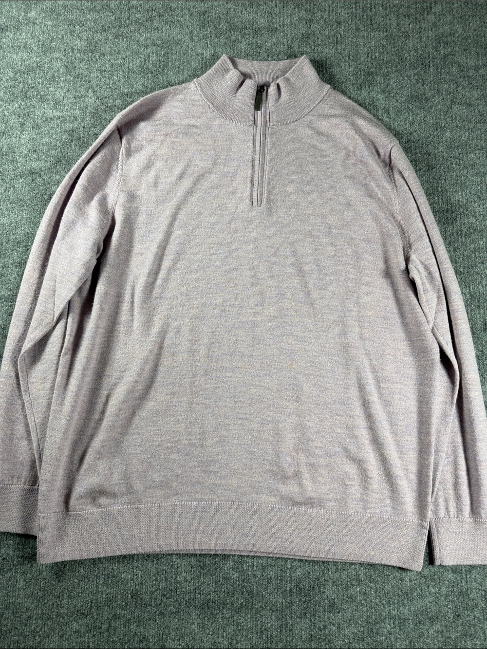 Fairlane 100% Merino Wool 1/4 Zip Sweater Men’s Long Sleeve